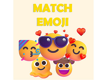 3DMatch Emoji Game Image