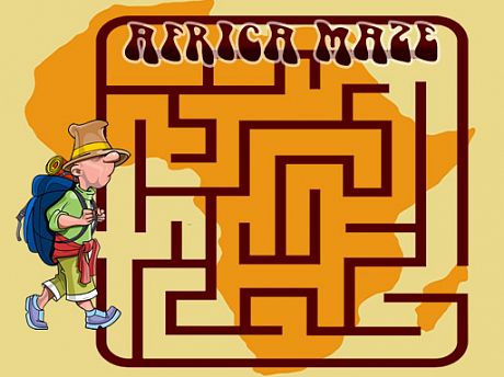 Africa Maze Game Image