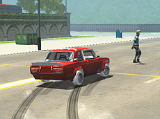 Crazy City Driver Game Image