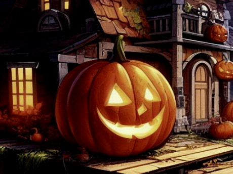 Halloweem Pumpkin Adventure Game Image