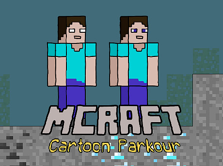 MCraft Cartoon Parkour Game Image