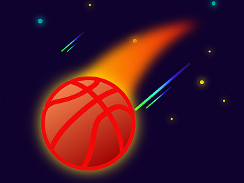 Neon Basketball Damage Game Image
