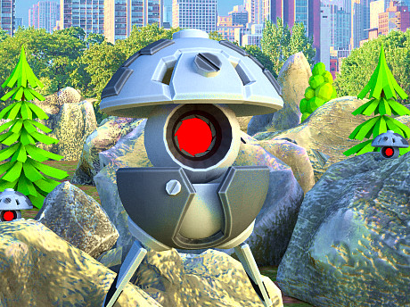 Robot Attack Game Image