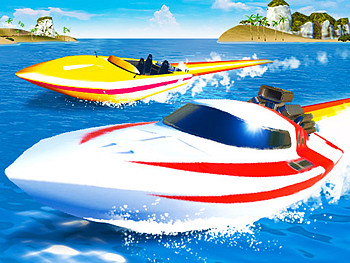 Speed Boat Extreme Racing Game Image