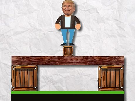 Trump Ragdoll Game Image