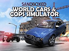 World Cars & Cops Simulator Sandboxed Game Image