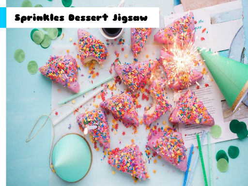  Sprinkles Dessert Jigsaw Game Image
