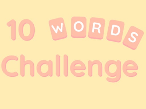 10 Words Challenge Game Image