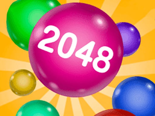 2048 BALLS 3D free online game on