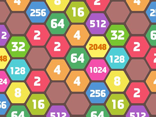 Play 2048 Hexa Merge Block  Free Online Games. KidzSearch.com