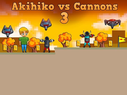 Akihiko vs Cannons 3 Game Image