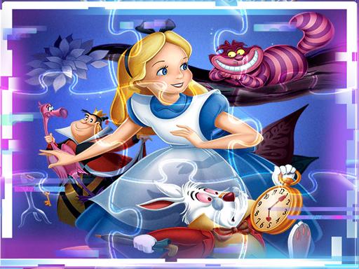 Alice in Wonderland Jigsaw Puzzle Game Image