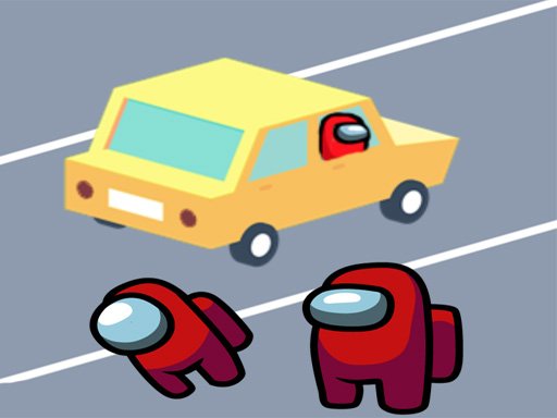 Among Us Car Race Game Image