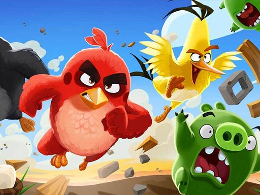 Angry Birds Jigsaw Puzzle Collection Game Image