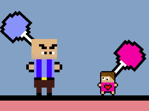 Angry Dad Cute Baby Game Image