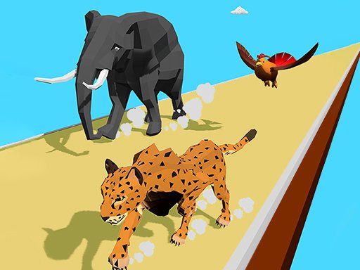 Animal Transform Race 3D Game Image