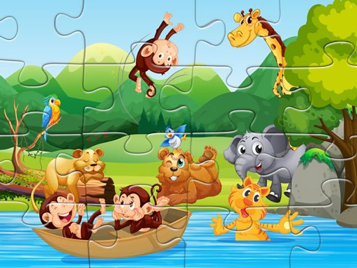 Animals Puzzle Game Image