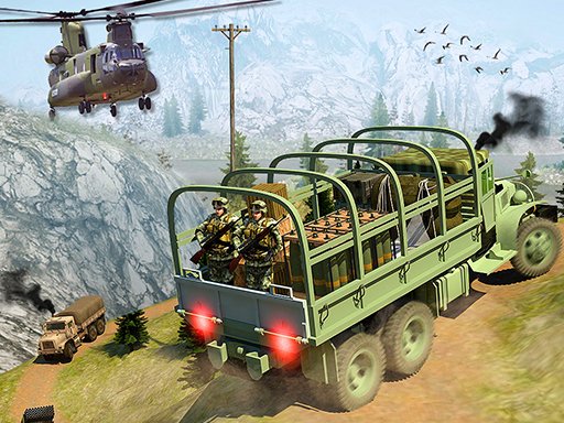 Army Cargo Transport Driving Online