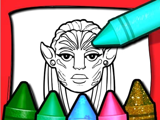 Avatar Coloring Book Game Image