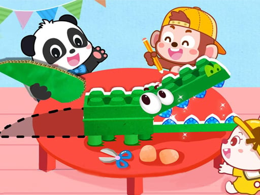 Baby Panda Animal Puzzle Game Image