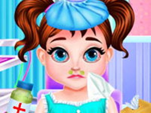 Baby Taylor Bad Cold Treatment - Baby Care Game Image