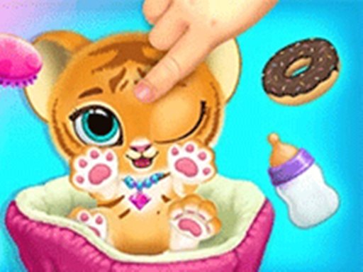Baby Tiger Care - A Day With Baby Tiger Game Image