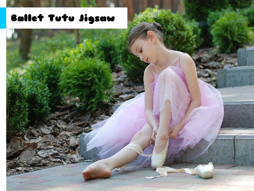 Ballet Tutu Jigsaw Game Image