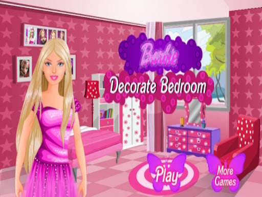 Barbie decorate bedroom Game Image