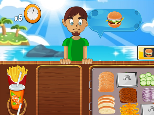 Beach Burger Game Image