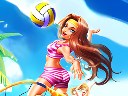 Beach volleyball 3D Game Image