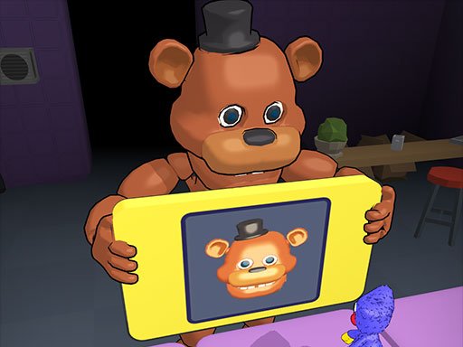 Bear Party FNAF : Fall Down IO Game Image