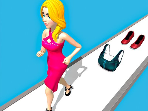 Beauty Race 3D Game Image