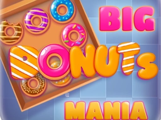 Big Donuts Mania Game Image