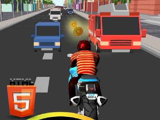 Bike Rider Highway Game Image