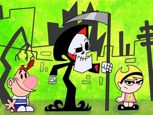 Billy And Mandy Spell Book Game Image