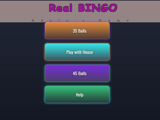 BINGO Real Game Image