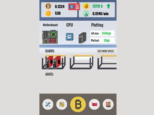 Bitcoin Clicker Game Image