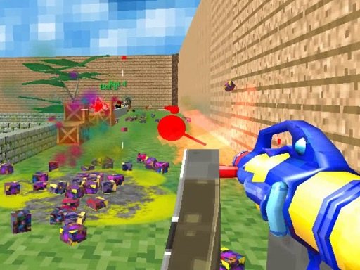Blocky Gun Paintball 2022 Game Image