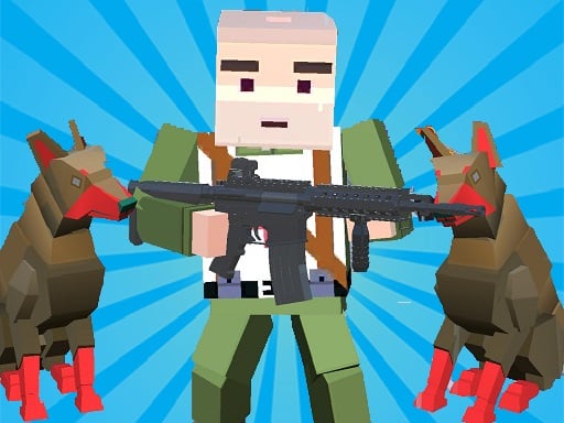 Blocky SWAT Zombie Survival 1 Game Image