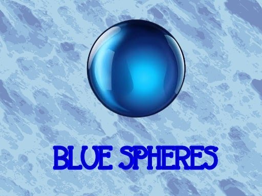 Blue spheres Game Image