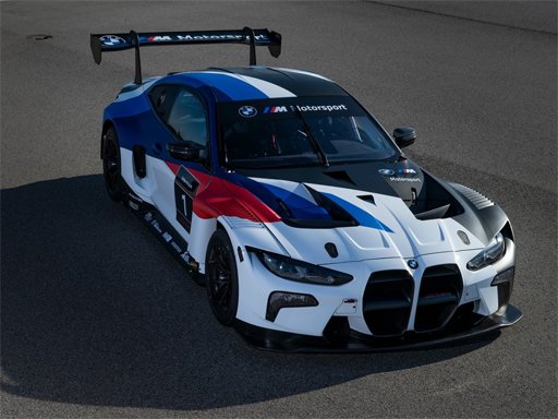 BMW M4 GT3 Puzzle Game Image