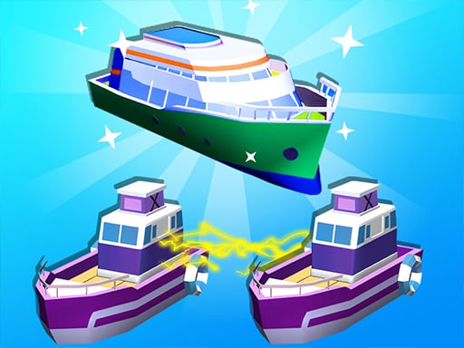 Boat Merge & Race Game Image