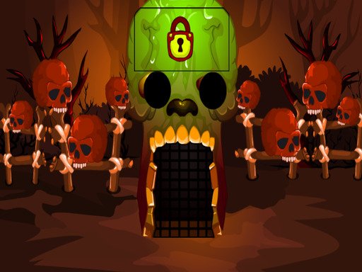 Brown Skull Forest Escape Game Image