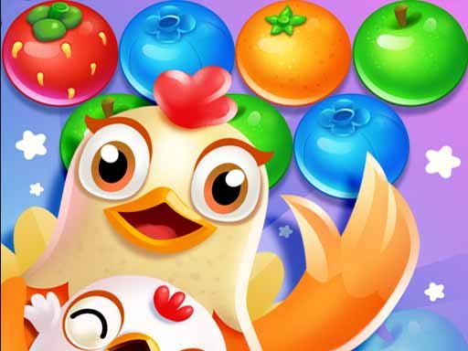 Bubble Shooter Chicken Game Image