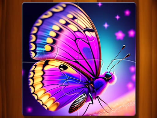 Butterfly Jigsaw Puzzle Game Image