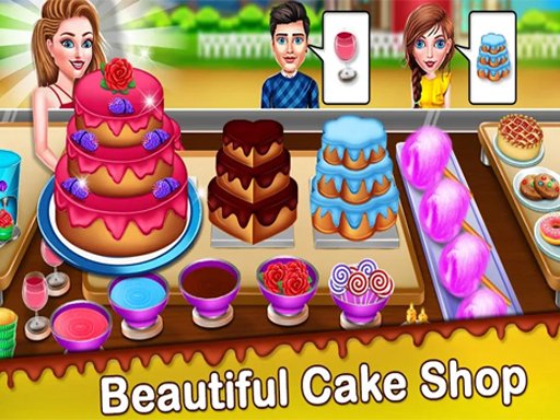 Cake Shop Pastries & Waffles Game Image