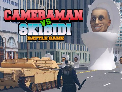 Cameraman vs Skibidi Battle Game Game Image