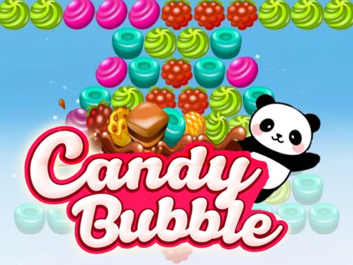 Candy Bubble Panda Game Image