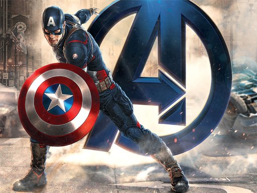 Captain American Jigsaw Puzzle Game Image