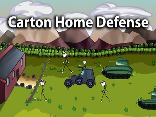 Carton Home Defense Game Image